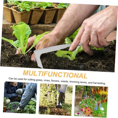 🌱50% OFF NOW! 2026 New Crack Weeder Tool Crevice Cleaning Tool‑Manual Hand Weeder with Wooden Handle, Sturdy Metal Weeding Tool for Pavement Joints, Patio Bricks & Garden Crevice Weed Removal