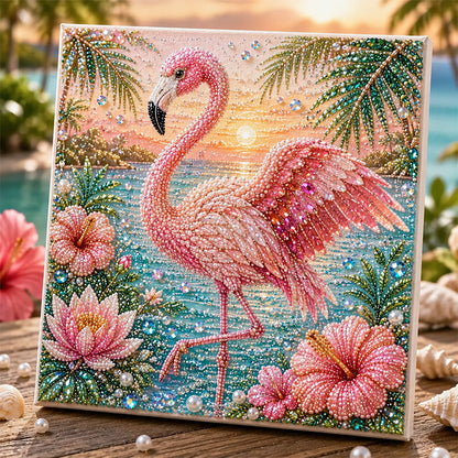 🏆 Last Day Special Price £14.99🦬✨ Highland Cow Pearl Art DIY Kit – Relaxing DIY Craft to Create Stunning Coastal Artwork (📦Buy 3 Free Shipping)