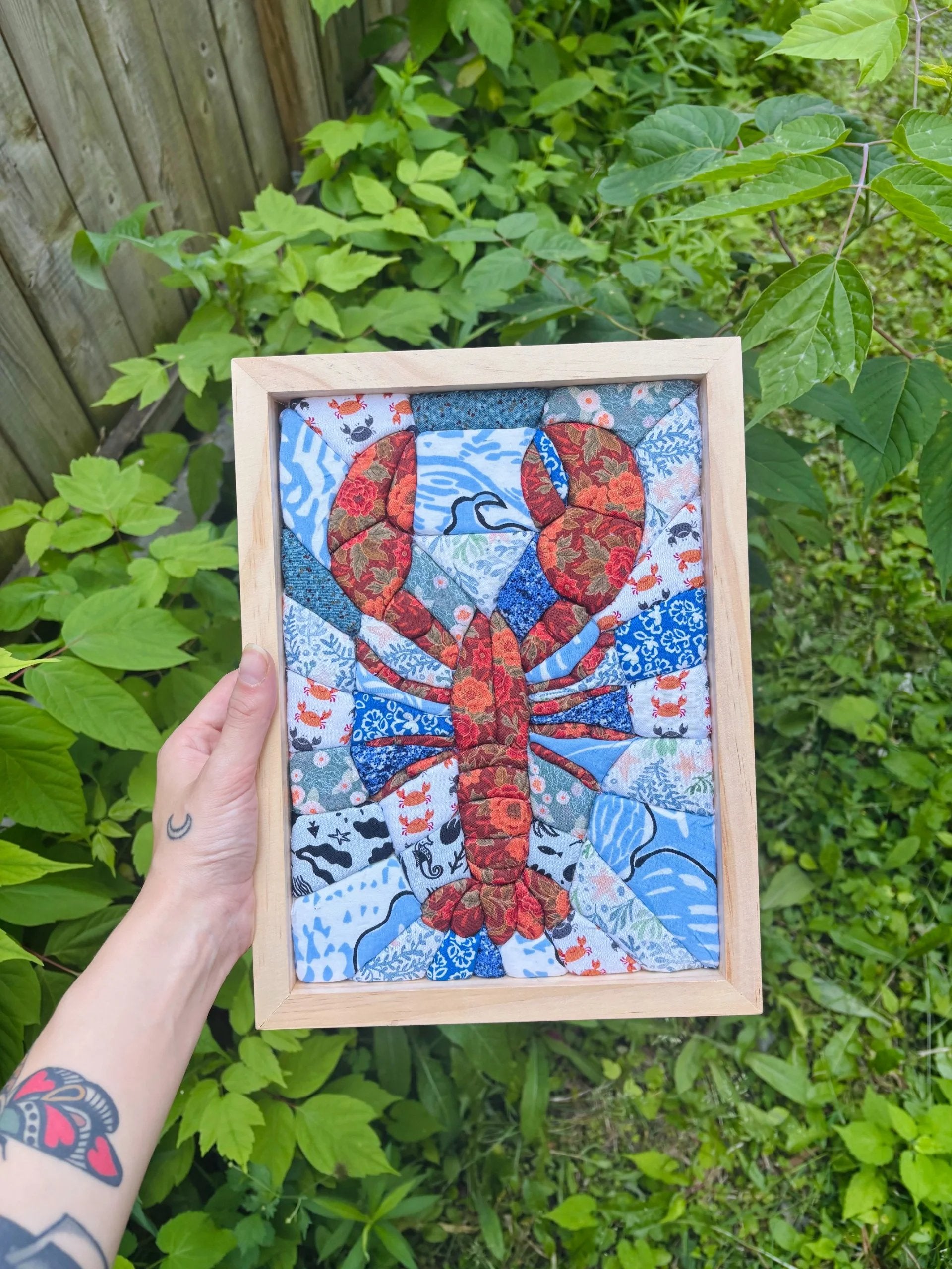 🔥HOT SALE🔥🧵 DIY Kinusaiga Fabric Art Kit – No-Sew Japanese Textile Craft with Nature-Inspired Designs