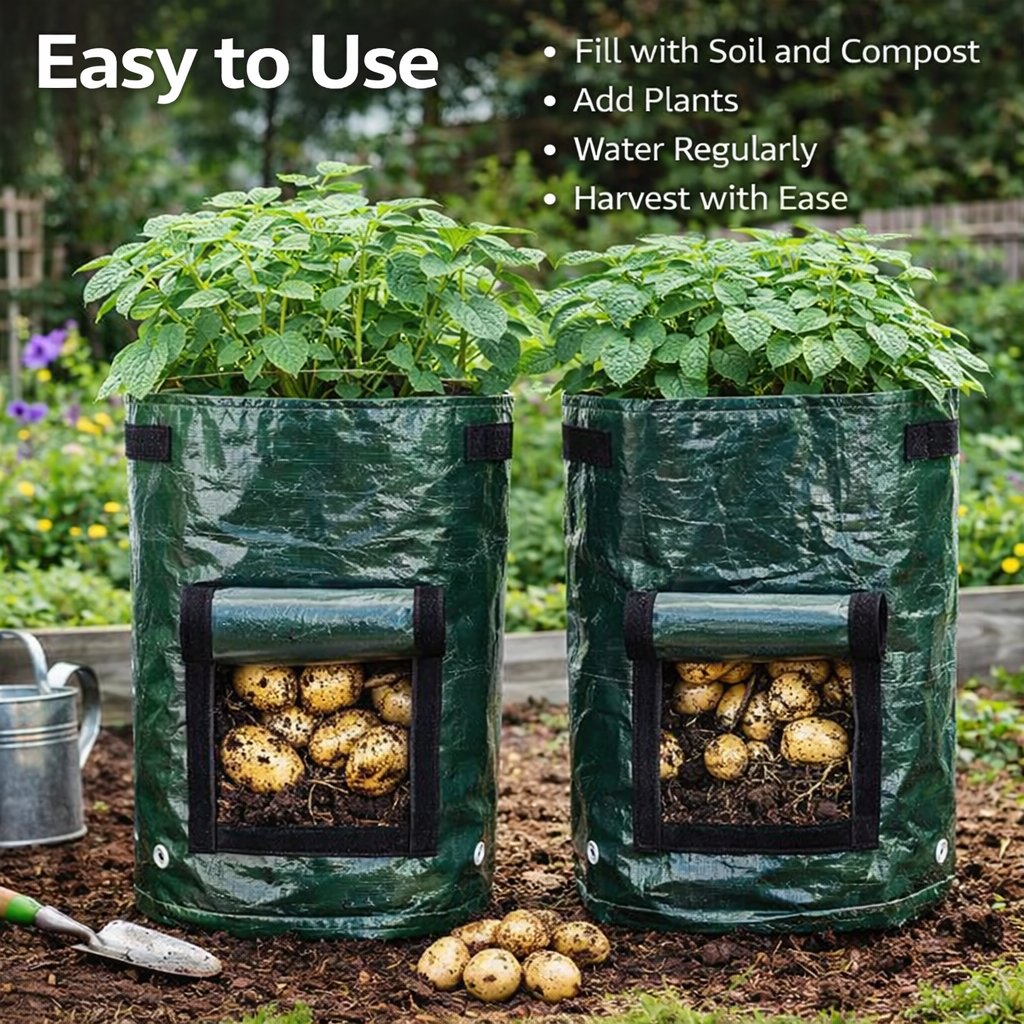 Planting Bag with Harvest Window