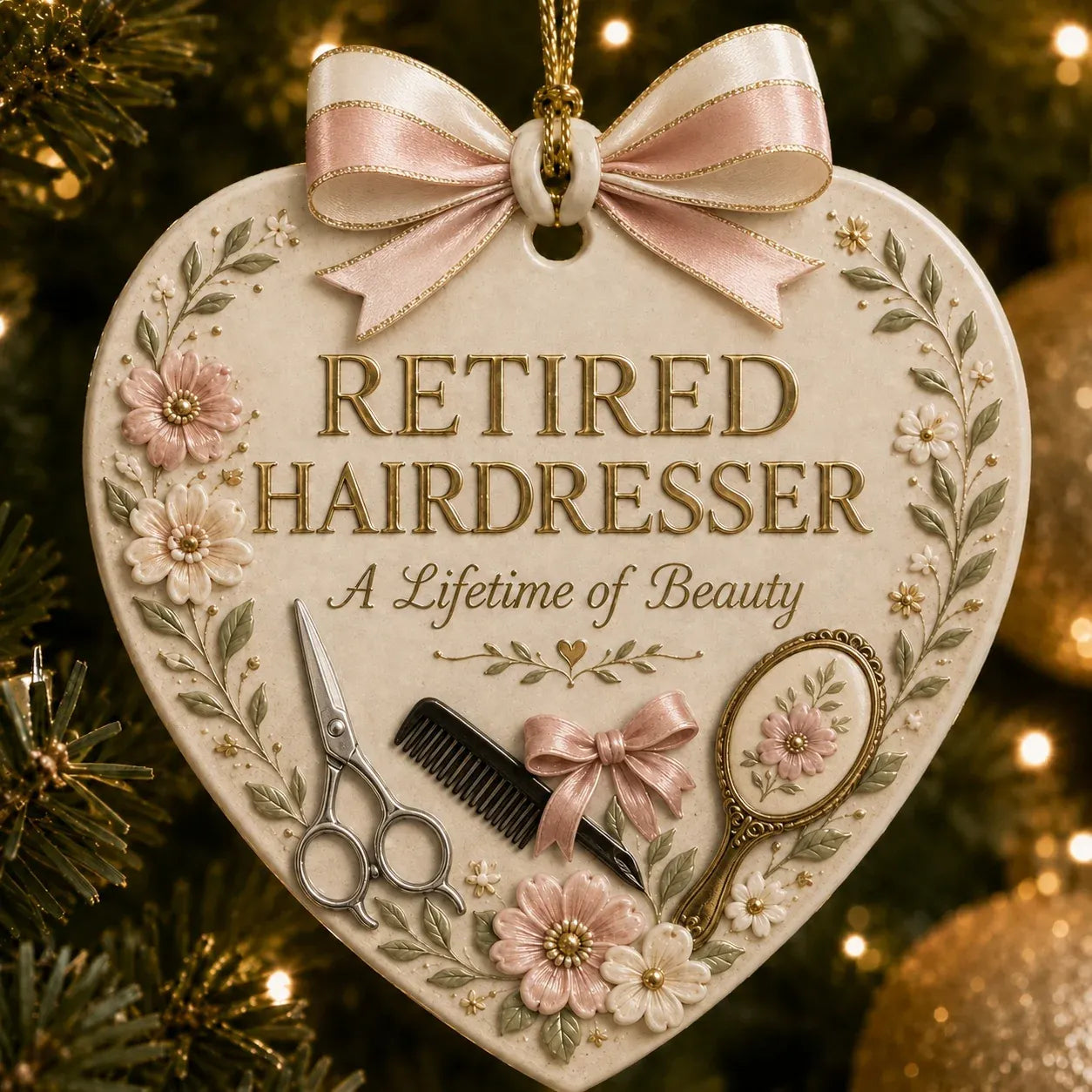 🔥LAST DAY 50% OFF - 🎄Retired Profession x Christmas Ornament
