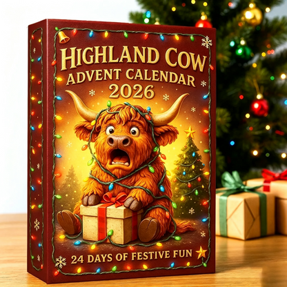 🎄🐮Highland Cow Advent Calendar 2026
