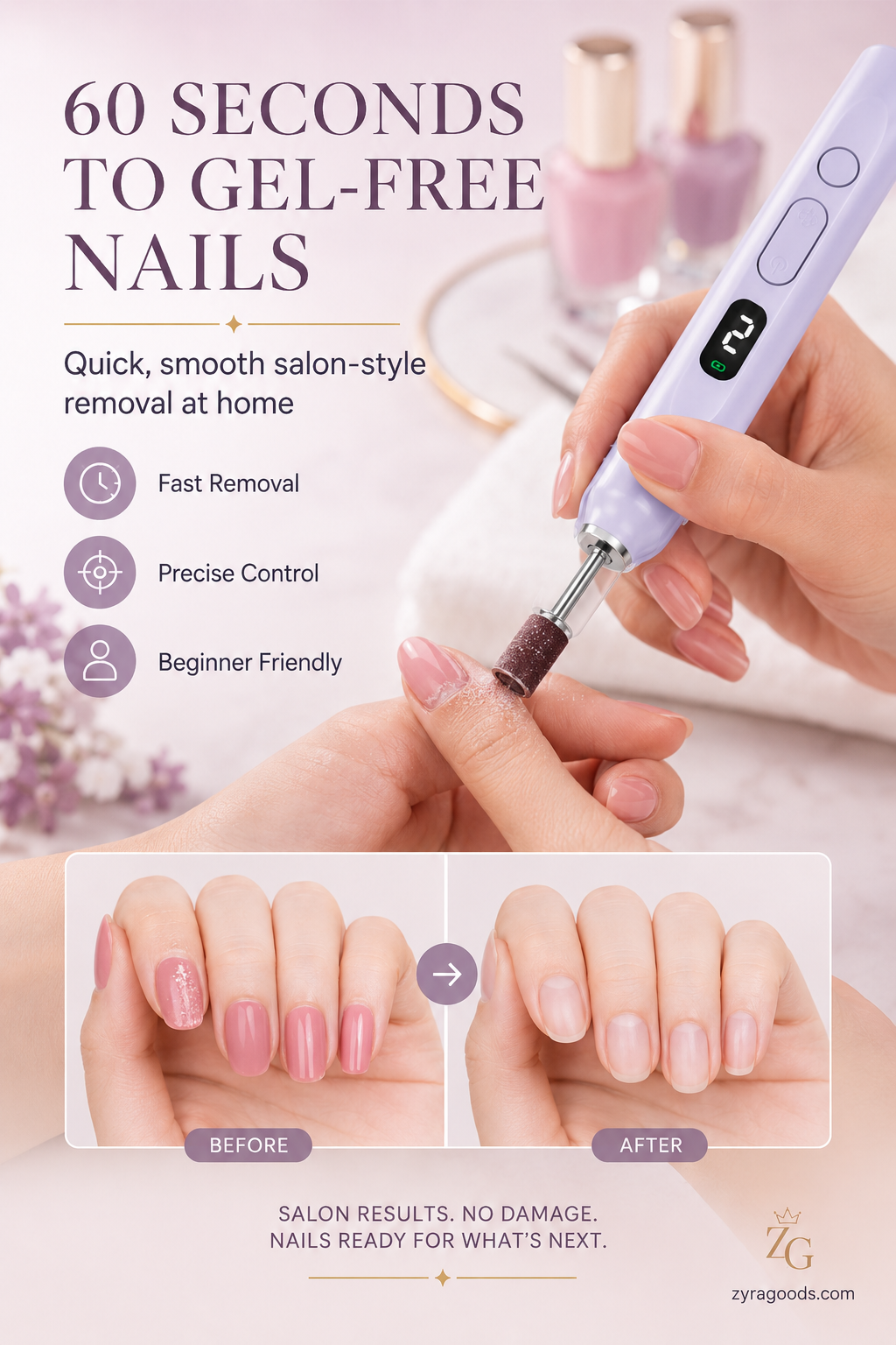 💅 Last Day Special Price £9.99 ! ✨Portable Multifunctional Electric Nail Drill
