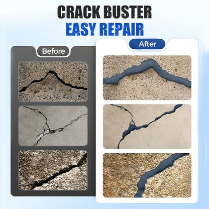 📢📢49% OFF !! ⏰Extra-Strength New Formula Concrete Crack Repair Filler, Waterproof Heavy-Duty Crack Adhesive for Driveway, Patio & Wall Cracks