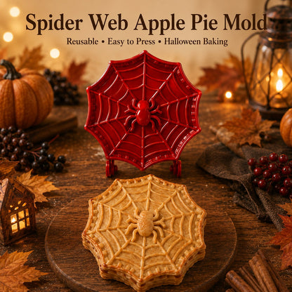 👻 Halloween Mini Pie Molds (Set of 8) – Easy Spooky Baking with Kids for Party Treats!