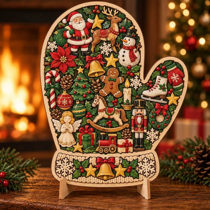 🎅 2026 Christmas Gift 49% Off--⏰🎄 ✨ Intricate Christmas Keepsake Wooden Puzzle Ornaments – Artistic Festive Tabletop Décor