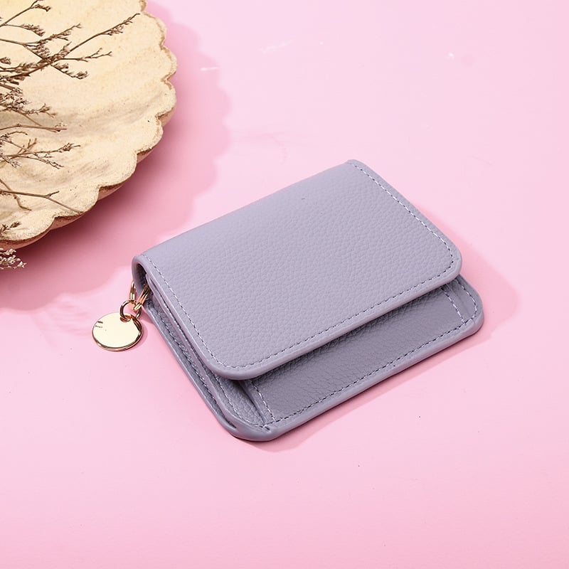 🌹RFID Short Wallets for Women – Fashionable Card Holder with Key Ring & Coin Purse