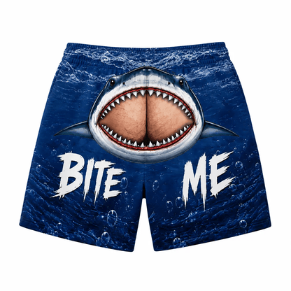 😂 Personalized Peekaboo Swim Trunks – Custom Name Cheeky Beach Shorts 🩳🌴**