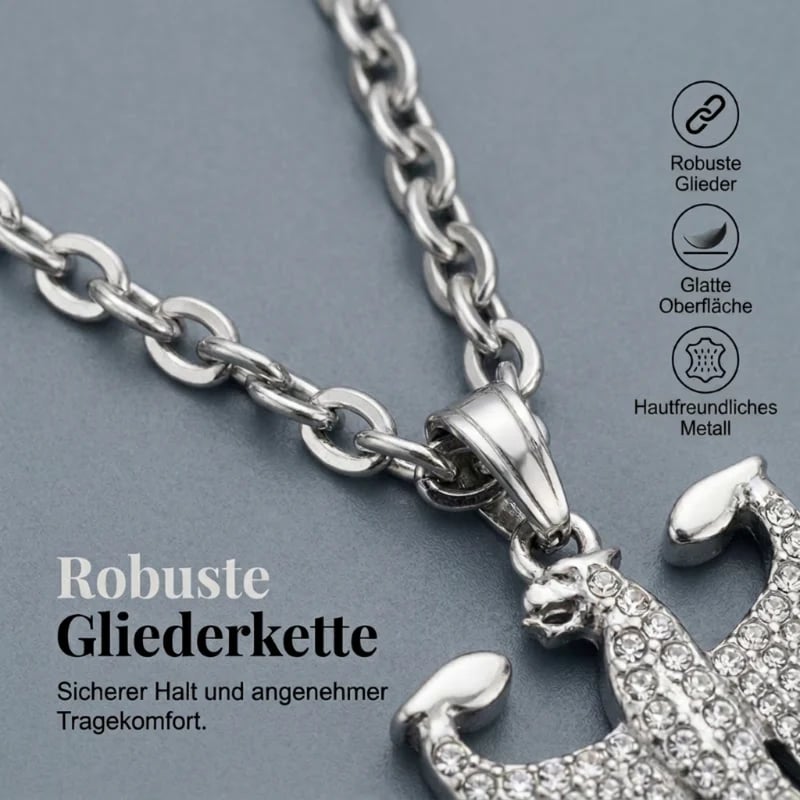 🦅🇩🇪 Halskette mit Bundesadler-Emblem! Trage deine Verbundenheit mit Stolz – edles Design, hochwertig verarbeitet. 🔥✨