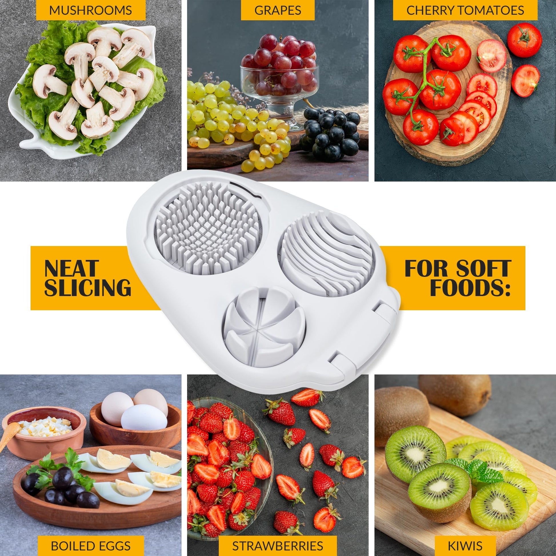 3-in-1 Egg Slicer & Dicer – Multi-Function Kitchen Tool