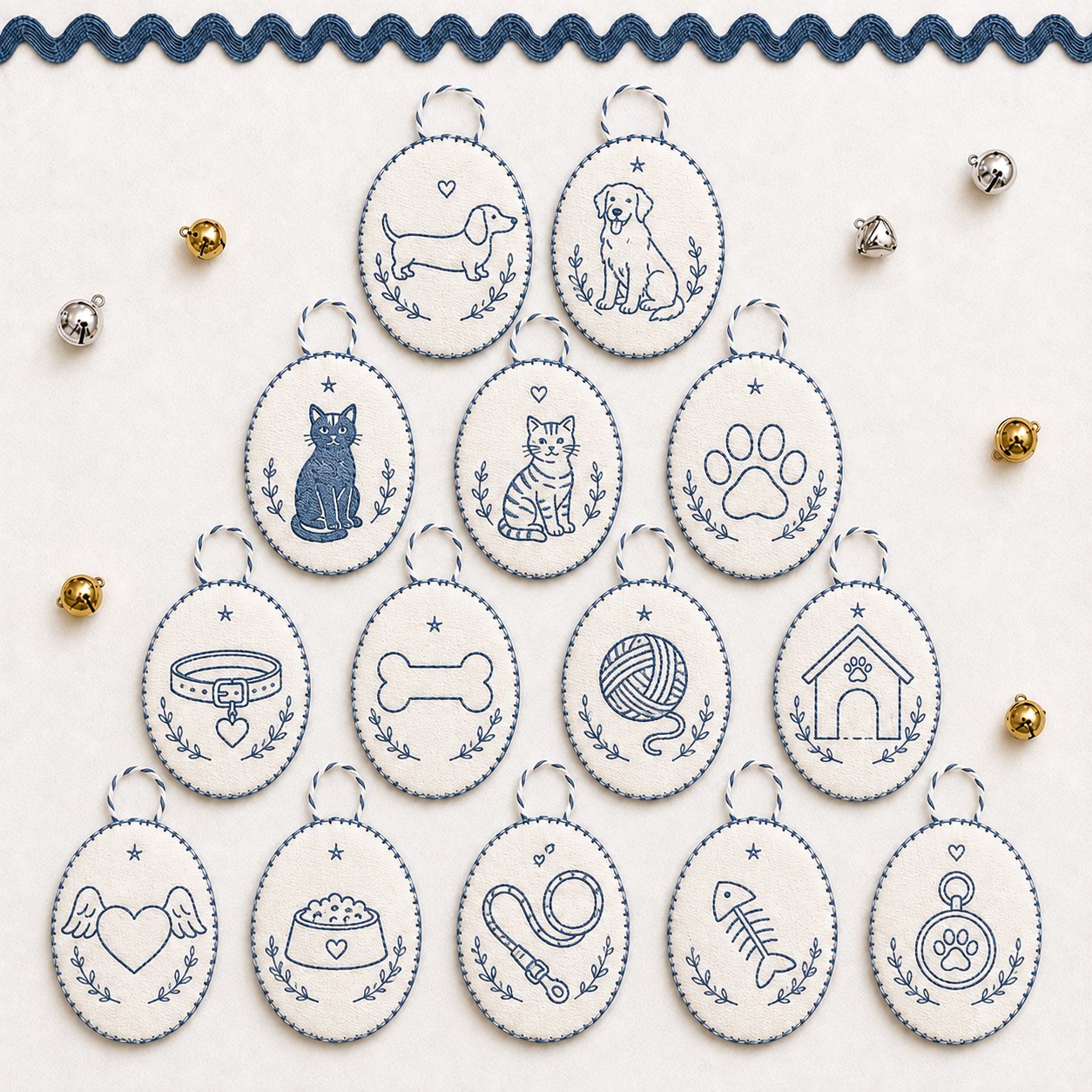 ⏳ Last Day 49% OFF – 🧵Beginner-Friendly DIY Heirloom Oval Embroidery Ornament Kit Collection | Complete Kit with All Tools & Step-by-Step Guide Included 💕