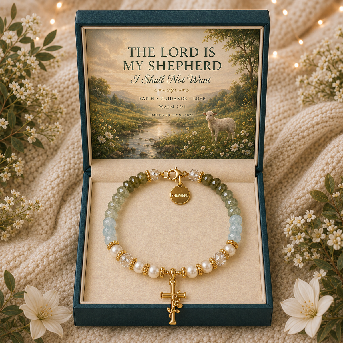 🎅 2026 Christmas Gift 49% Off--✝️ Scripture Faith Bracelet Collection