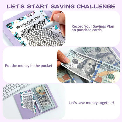 ⏳LAST DAY SALE £6.99!!✉️50K+ SOLD!💝Savings Challenges Book with Envelopes💸