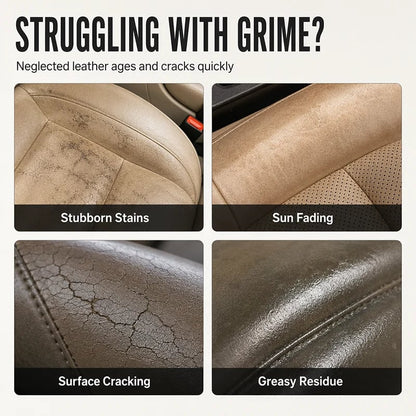 🔥Buy More Save More🔥 3-in-1 Leather Wipes – Clean, Condition & Protect ,Multi-Purpose Car Interior Leather