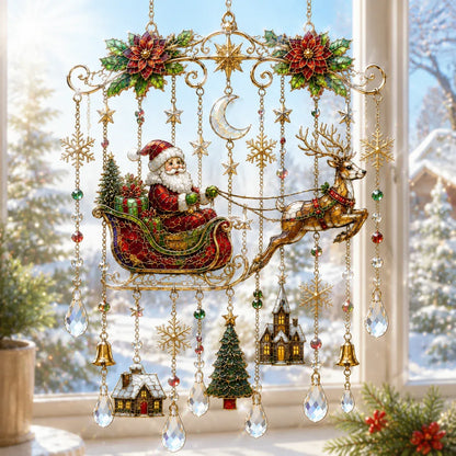 49% OFF – 🎄Handmade Christmas Stained Drops & Ready-to-Hang Holiday Decor ✨