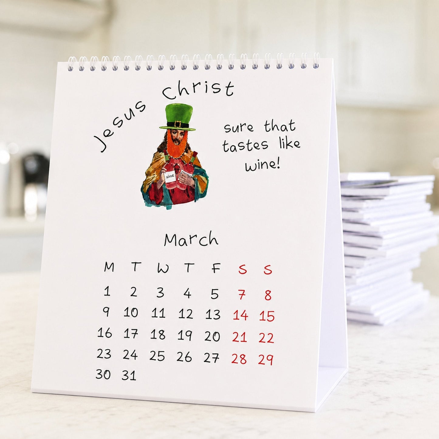✝️ Jesus Christ, What A Year! 2027 Funny Christian Calendar 😂