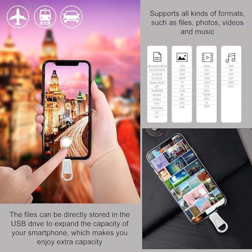 2-in-1 USB-C & USB-A Flash Drive – 64GB USB 3.0 Portable Storage