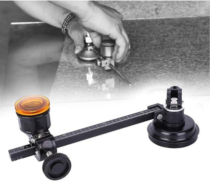 Glass Circle Cutter Tool for Tiles and Ceramics with Adjustable Features