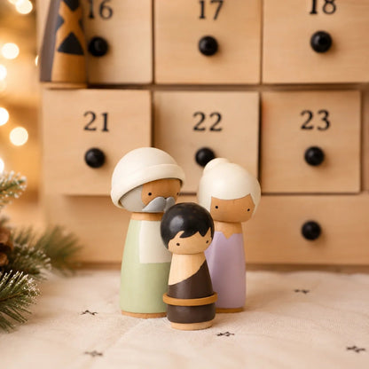 Nativity Advent Calendar 2026 – 24-Day Christmas Countdown with Nativity Figures