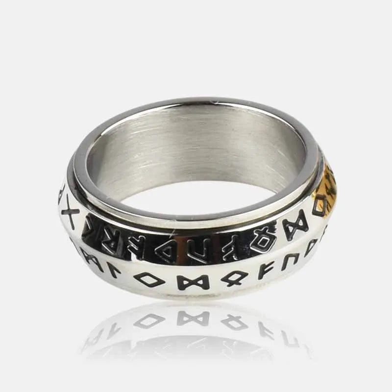 ⚔️Viking Rune Rotating Ring💍