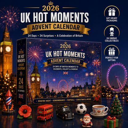 2026 UK Hot Moments Advent Calendar – 24 Days of British-Inspired Surprises