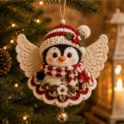 🔥49% Off Last Day🔥DIY Christmas Angel Crochet Ornament Kit – Handmade Holiday Tree Decoration