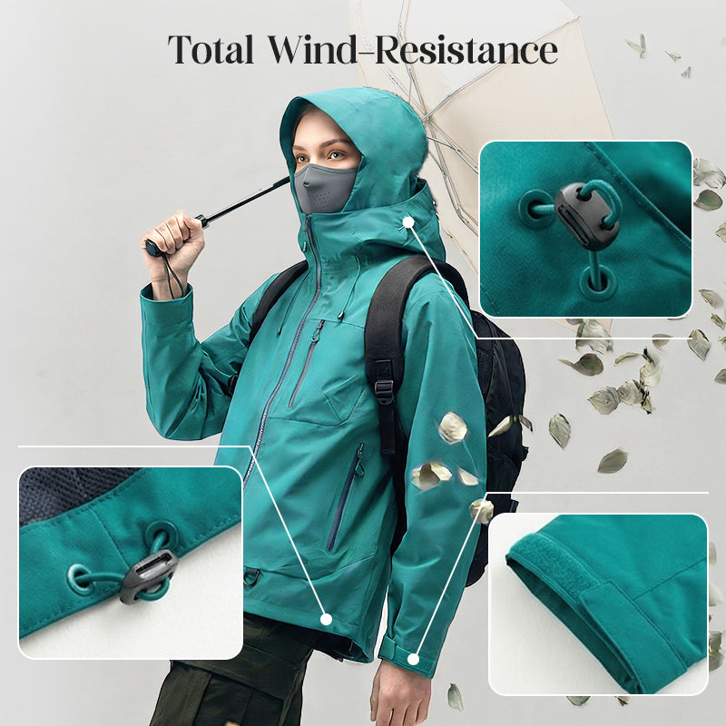 ⏳Time-Limited Special Price - save 59%⏰ Outdoor Waterproof Sports Hooded Jacket
