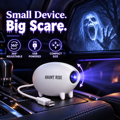 🎃 👻 Haunt Rise Halloween Window Projector-360° Adjustable Stand for Home Decor 🎃(✨Buy 2 Free Shipping)