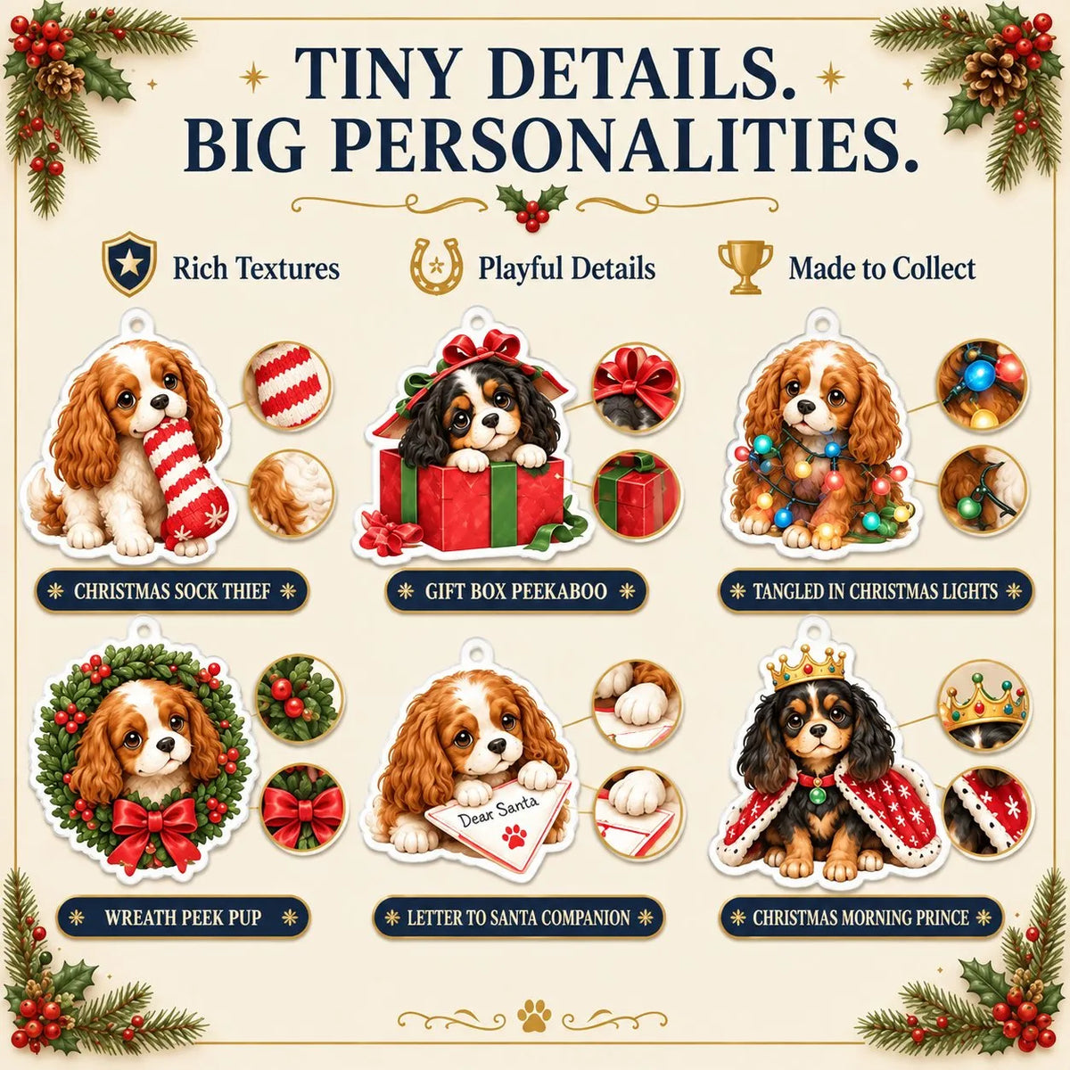 🐶 24 Days of Cavalier Christmas Advent Calendar 2026 – 24 Collectible Cavalier Surprises