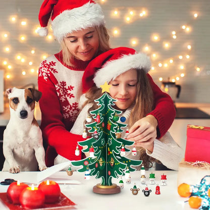 🔥LAST DAY 50% OFF - 🎄🎁 24-Day Christmas Tree Advent Calendar – Daily Ornament Surprises for Kids & Holiday Family Fun