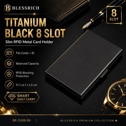 RFID Blocking Metal Card Holder