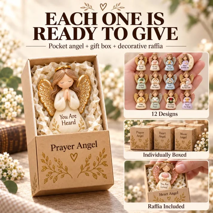 🔥Last Day 49% OFF - 👼💕12 Pocket Guardian Angels -🎁Little Blessing Keepsake Gifts(📦Buy 2 Free Shipping)