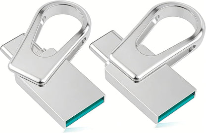 2-in-1 USB-C & USB-A Flash Drive – 64GB USB 3.0 Portable Storage