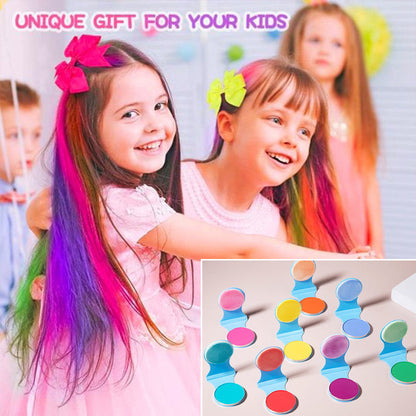🥳2026 TOP PICK🥳 Hair Color Powder Set – 8 Shades, Even Coverage, Water-Soluble – Gentle on Hair, Vivid Pure Colors – Perfect for Parties & Events! 🌈💨