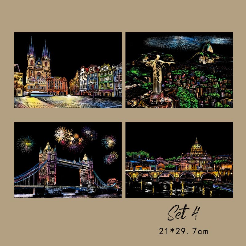 🔥Hot Sale 50% OFF🌈✍️Rainbow Magic Scratch Paper