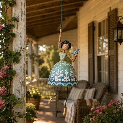 💃🌸 Let Your Space Dance — Whimsical Dancing Lady Hanging Ornament (📦Buy 3 Free Shipping)