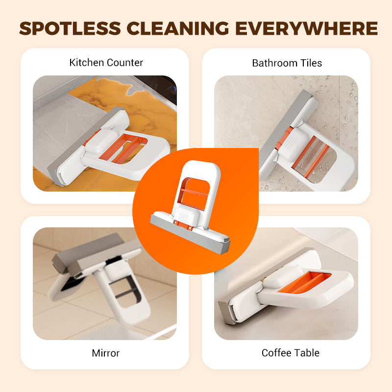 ⭐ Buy 2 Get 1 Free 🧹 Mini Mop SELF-WRINGING & portable