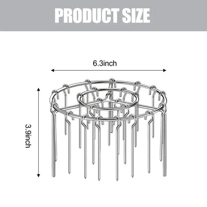 Stainless Steel Air Fryer Vertical Grill