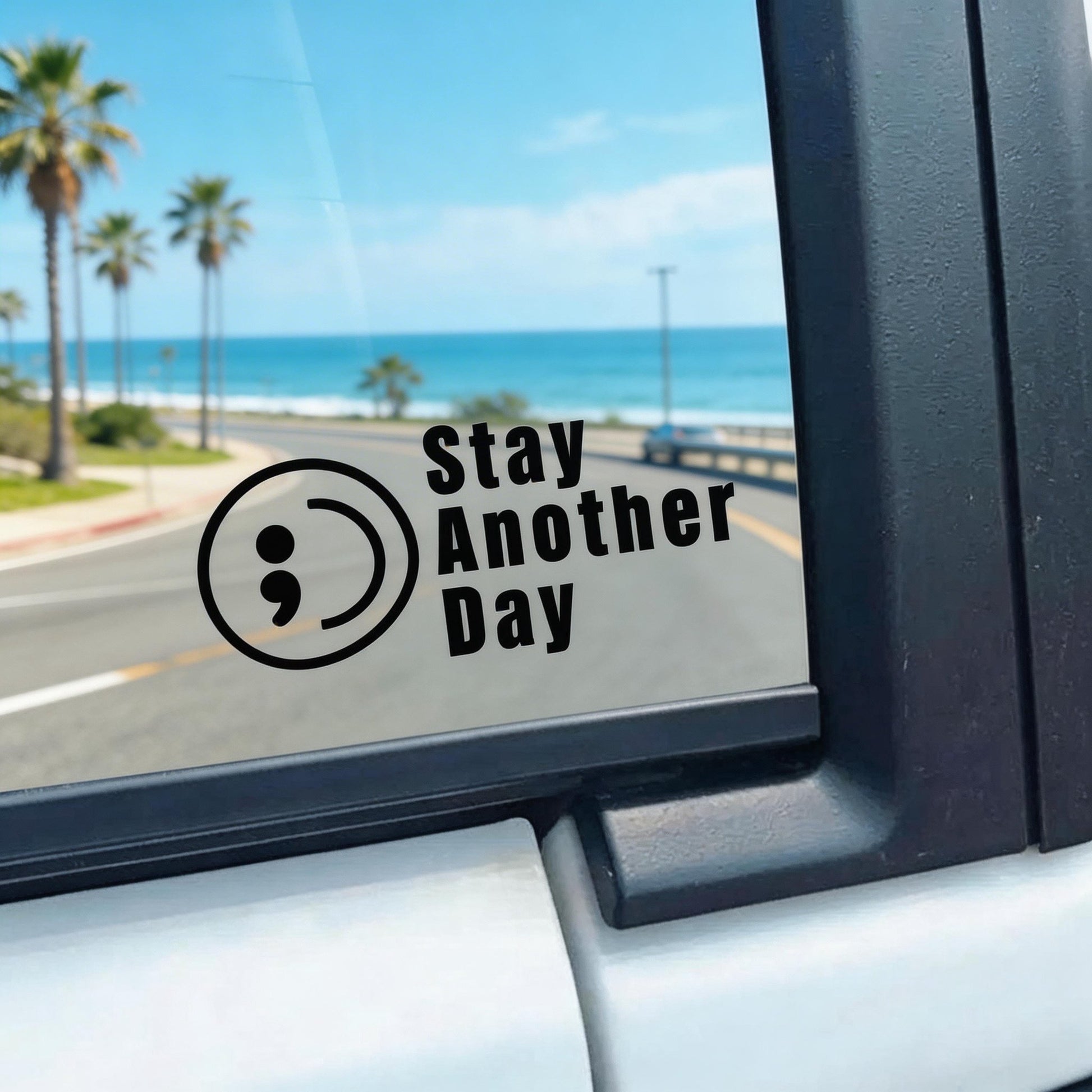 🎗️Share Pack❤️ SAD Mental Health Awareness Car Decal(5pcs)