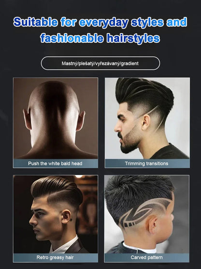 🔥Electric Hair Salmon Clipper🔥Professional hairstylist-involved design🛡️