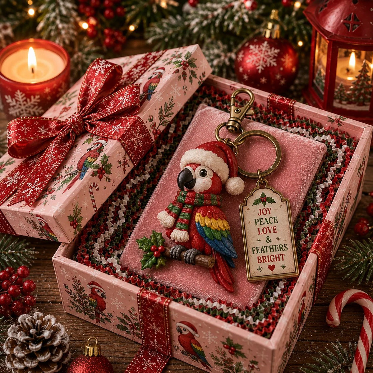 🔥Last Day 49% OFF🎄 2026 Christmas Character Keychain Gift Box🎁