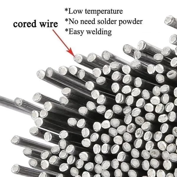 🔥50% OFF NOW! Solution Welding Flux‑Cored Rods – No Flux Required Low Melting Point Welding Sticks, High‑Strength Corrosion‑Resistant Welding Rods for Metal Repair & DIY Welding Projects