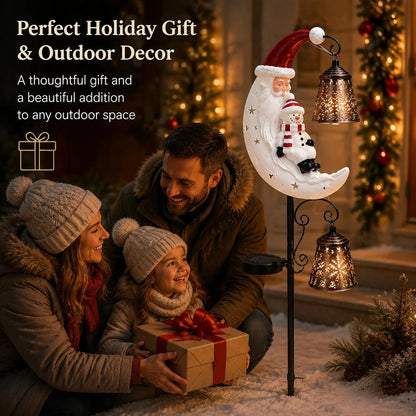 🔥 49% OFF | Christmas Moon Solar Garden Light 🎄