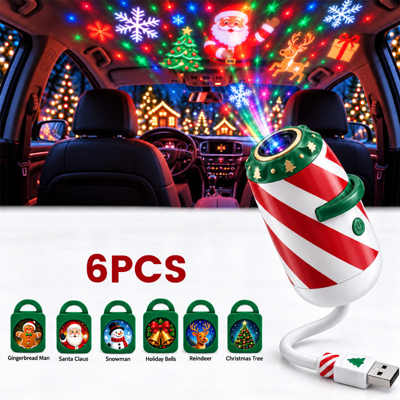 🎄✨ Christmas Car Projector Light – Turn Your Car Into a Magical Winter Wonderland 🚗