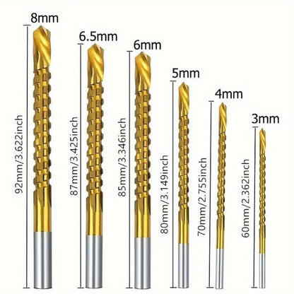 🔩Titanium-Coated Drill Bit Set