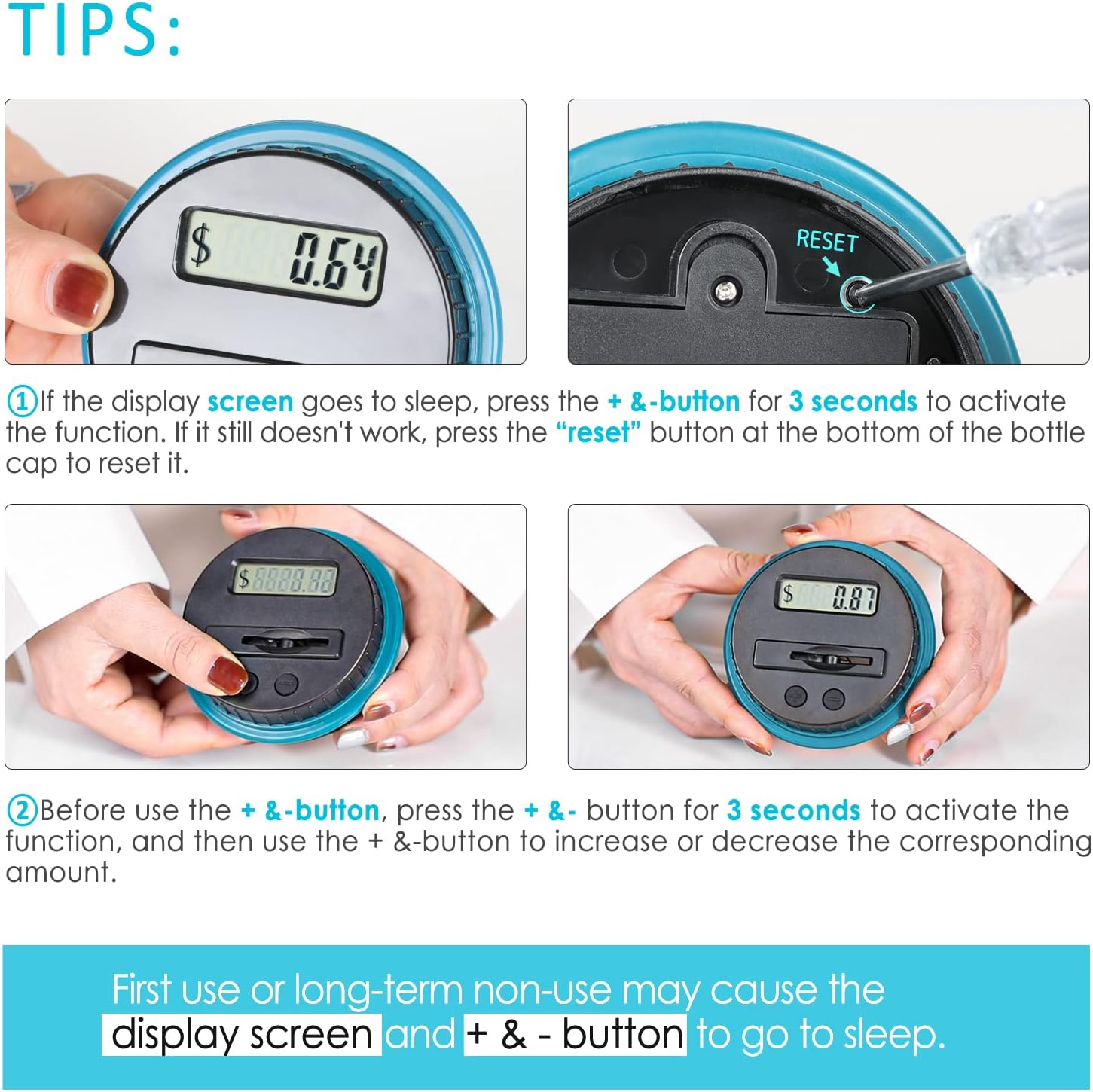 📢📢50% OFF !! ⏰Watch Savings Grow – Digital Money Box with Auto Coin Counting & Target Setting