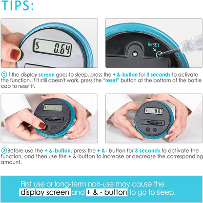 📢📢50% OFF !! ⏰Watch Savings Grow – Digital Money Box with Auto Coin Counting & Target Setting