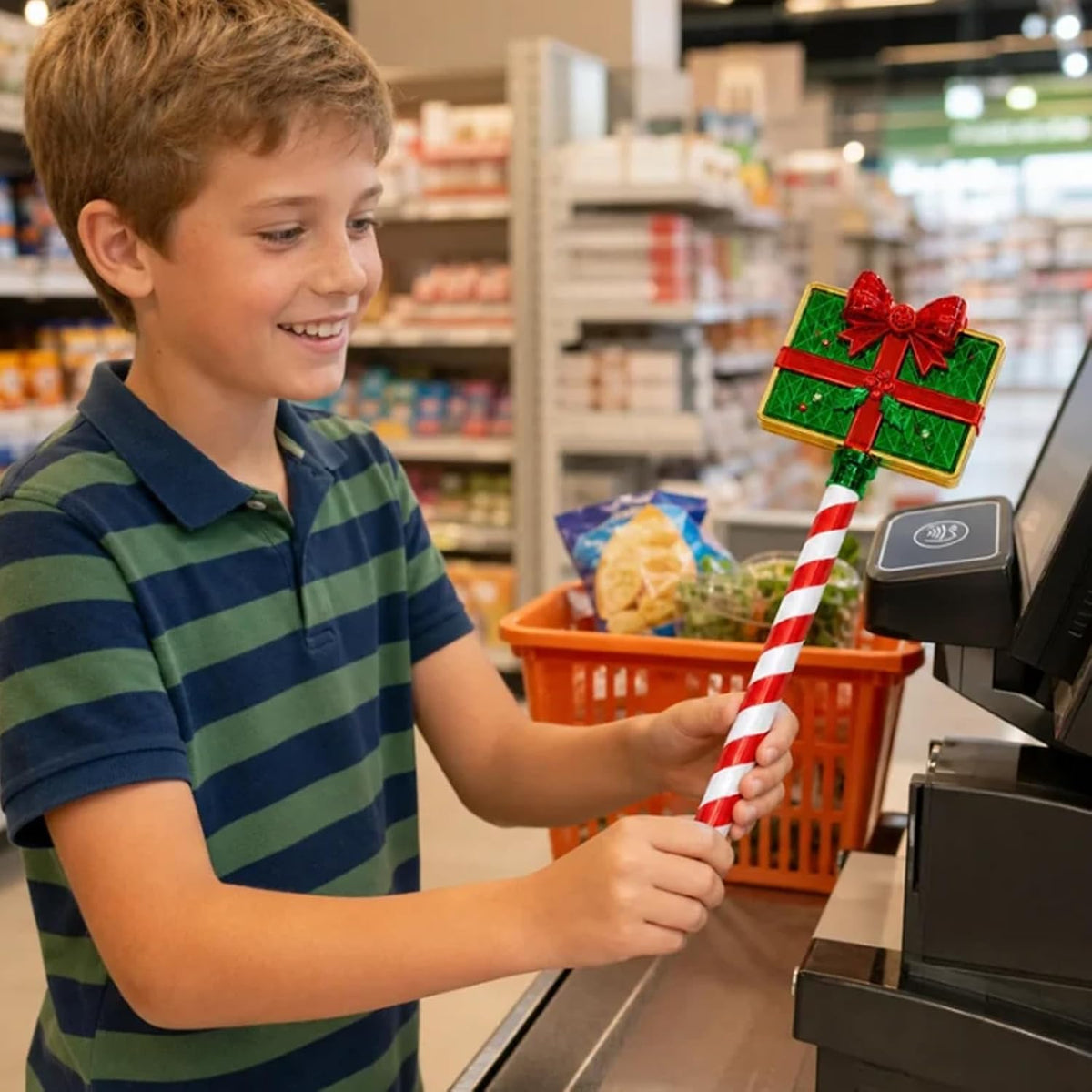 Christmas Tap Wand - Credit Card Wand Tap to Pay Wand，Christmas trees