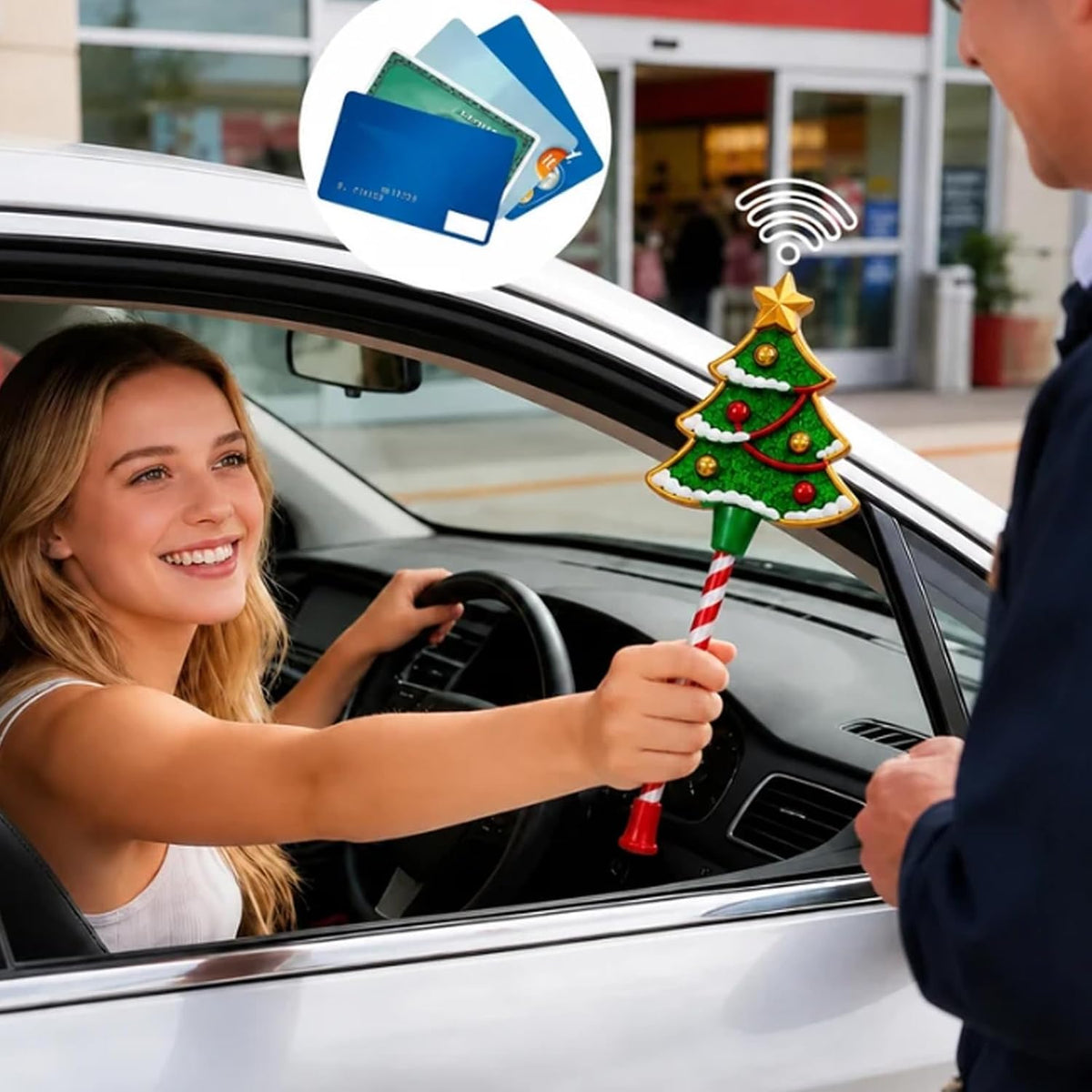 Christmas Tap Wand - Credit Card Wand Tap to Pay Wand，Christmas trees
