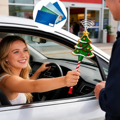 Christmas Tap Wand - Credit Card Wand Tap to Pay Wand，Christmas trees